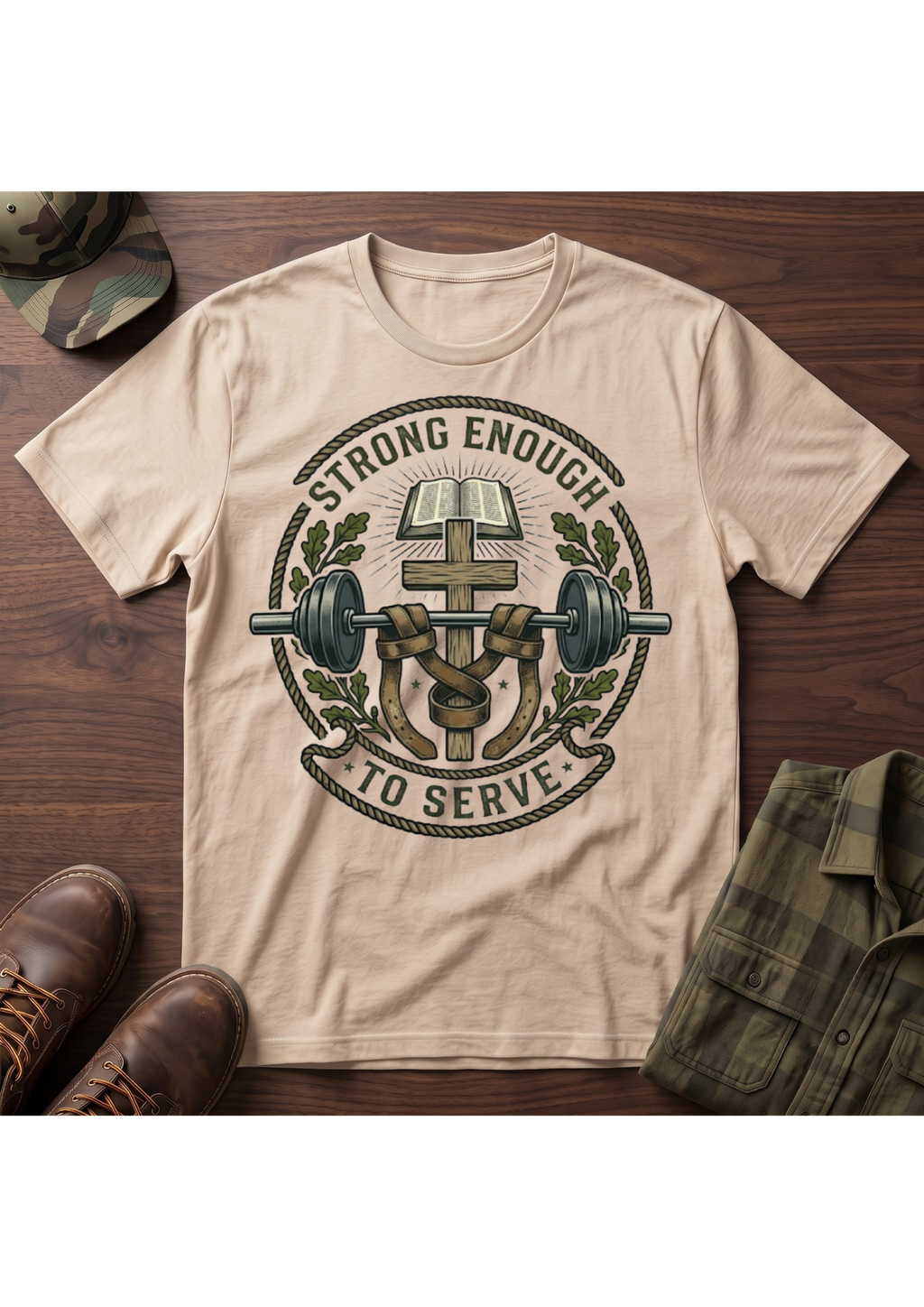 Strong Service Bible T-Shirt