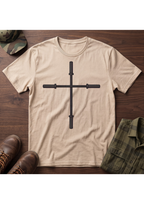 Barbell Cross T-Shirt