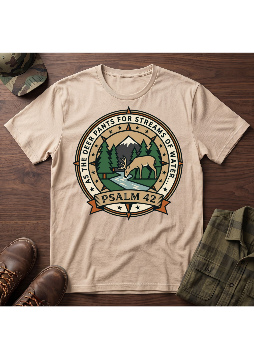 Psalm 42 Badge T-Shirt