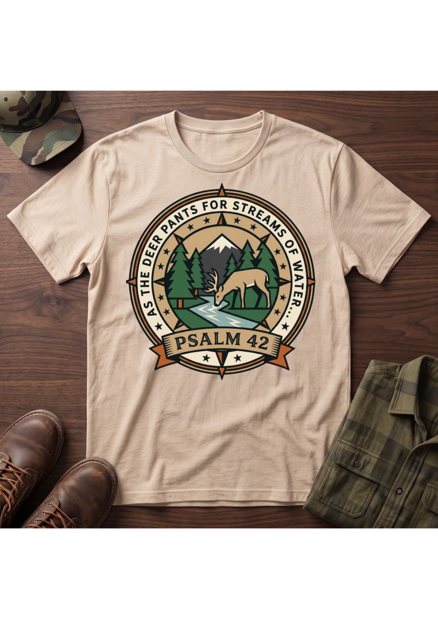 Psalm 42 Badge T-Shirt