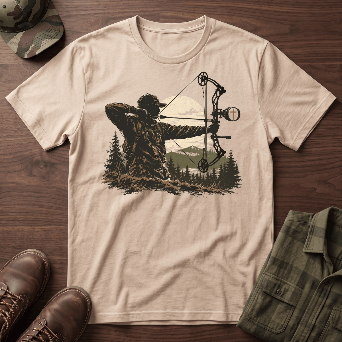 Bowhunter Cross T-Shirt