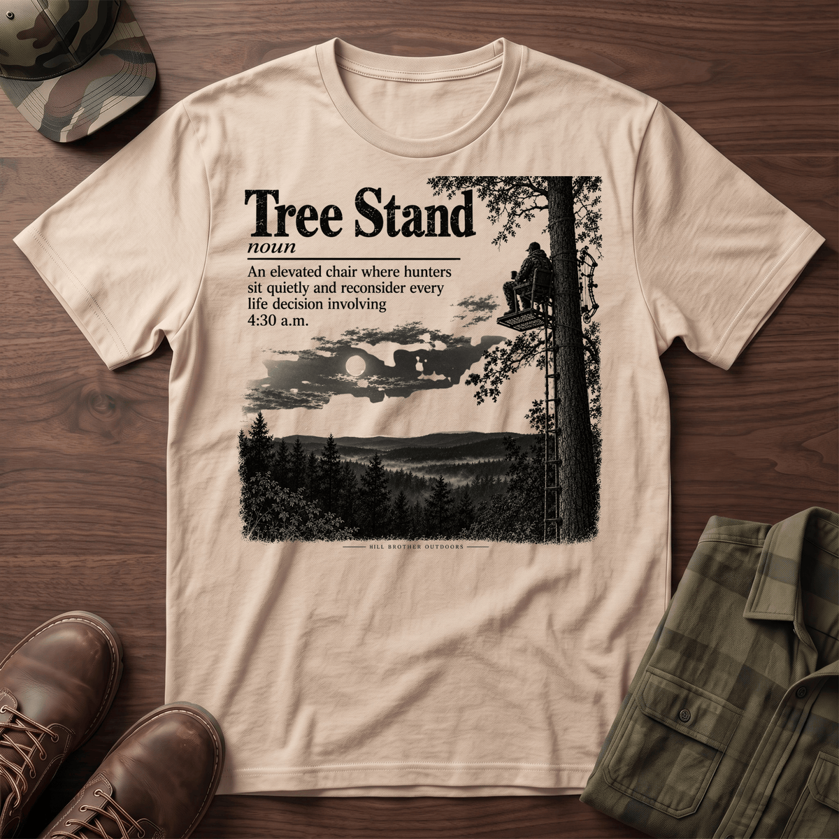 Tree Stand Definition T-Shirt