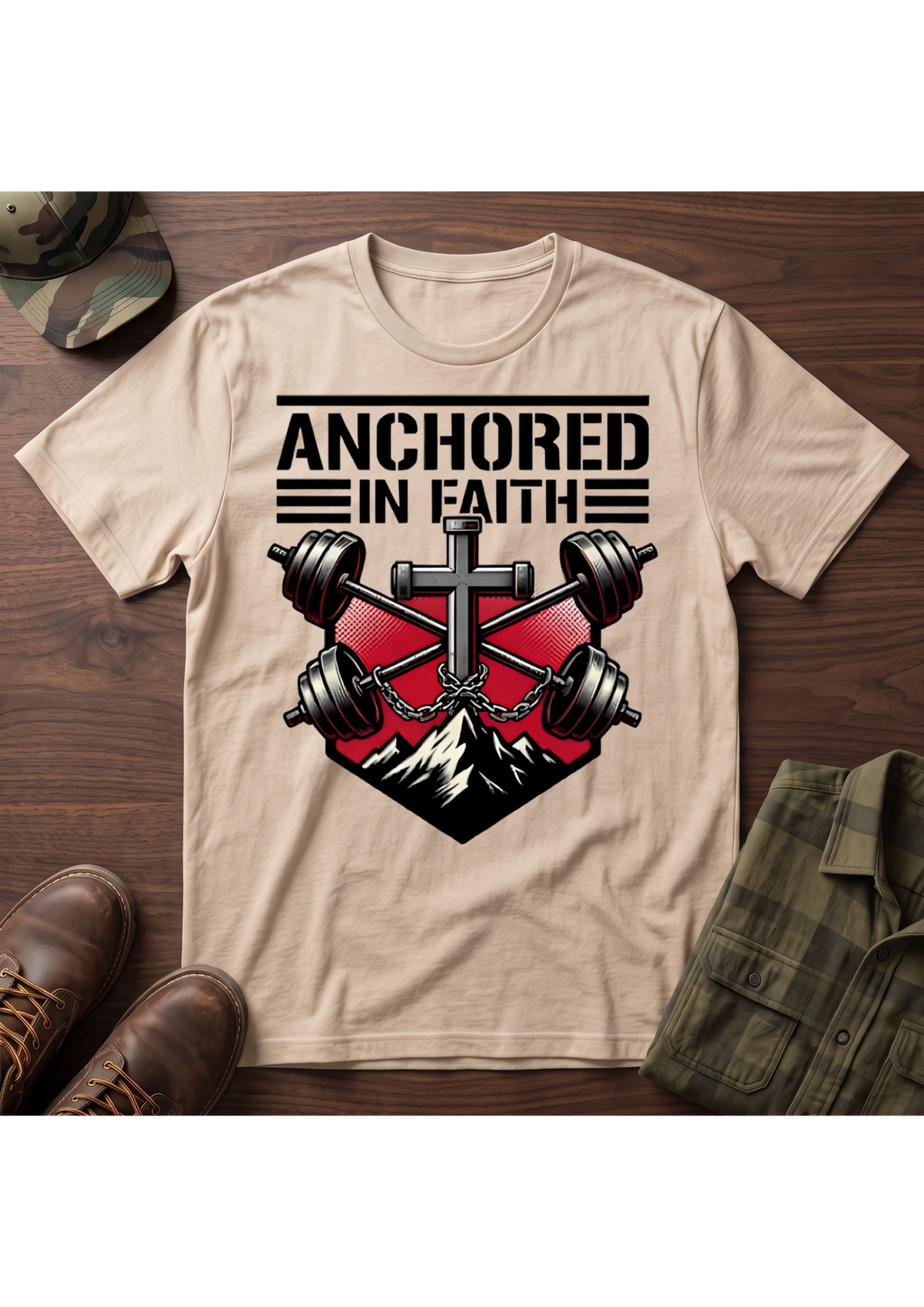 Anchored in Faith T-Shirt