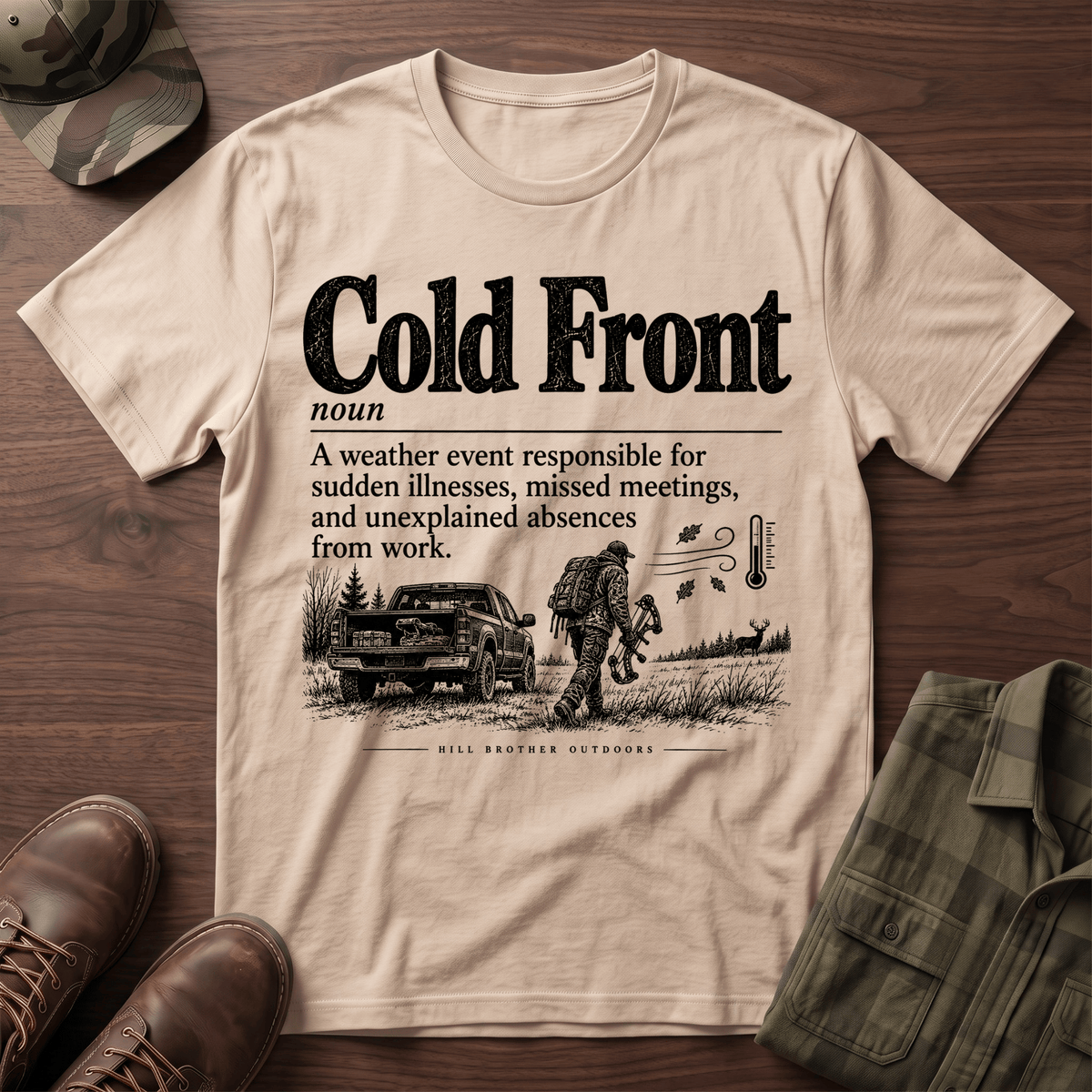 Cold Front Definition T-Shirt