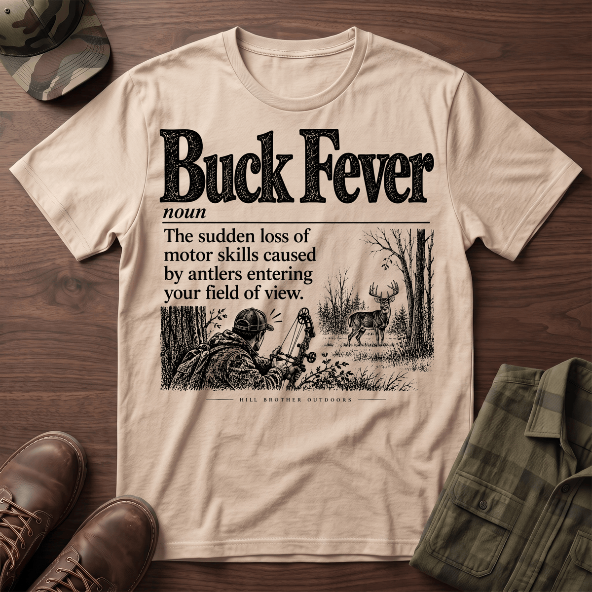 Buck Fever Definition T-Shirt