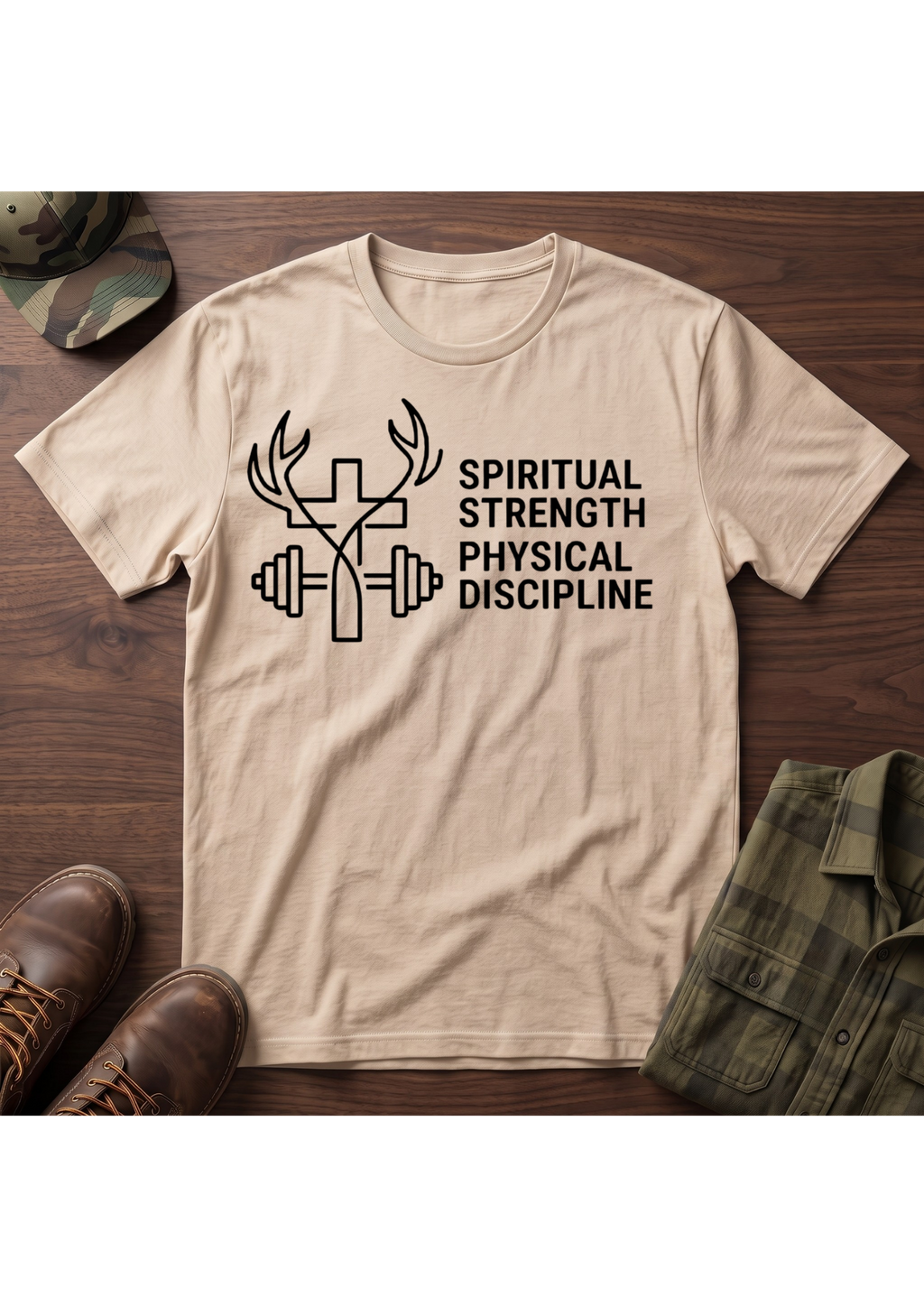 Spiritual Strength Discipline T-Shirt