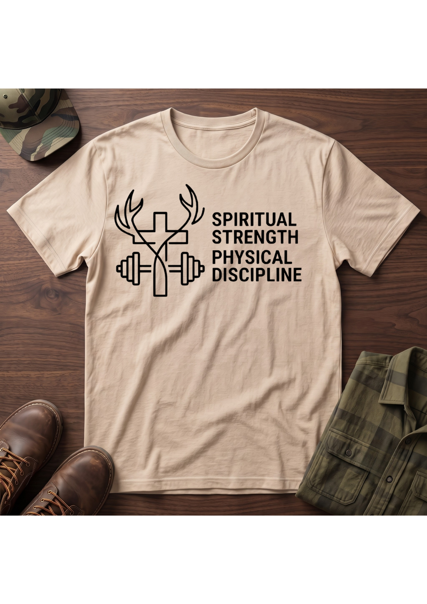 Spiritual Strength Discipline T-Shirt