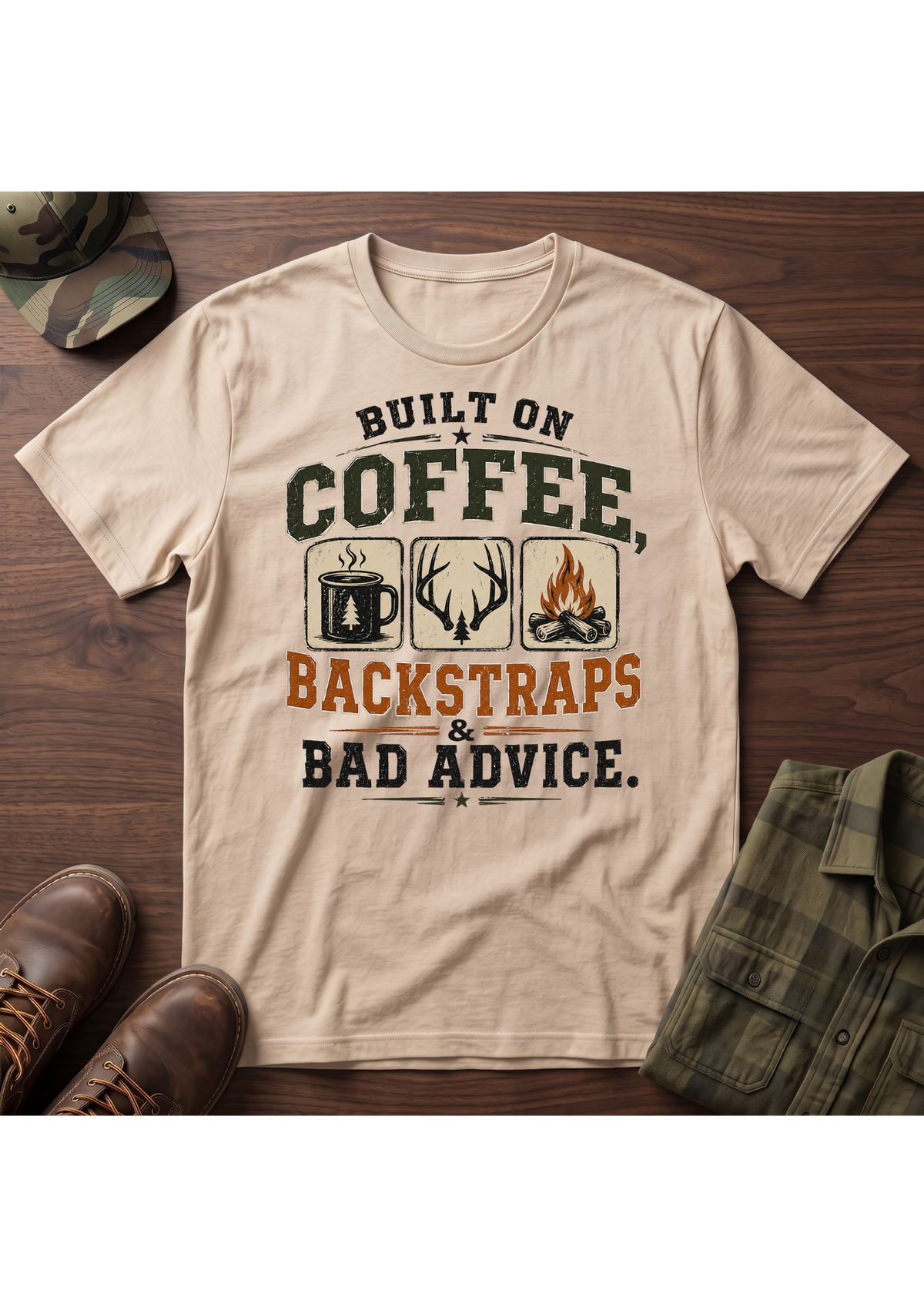 Coffee & Backstraps T-Shirt