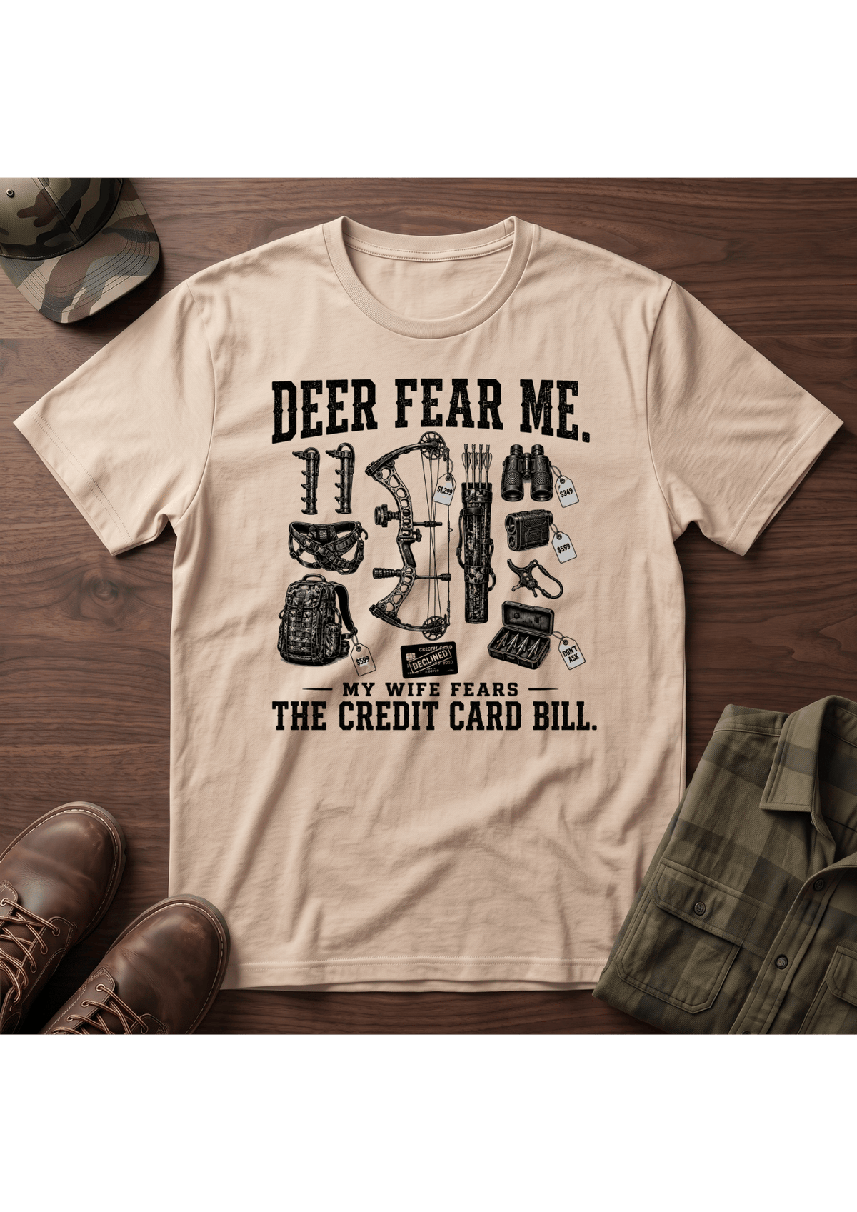 Deer Fear Me T-SHIRT