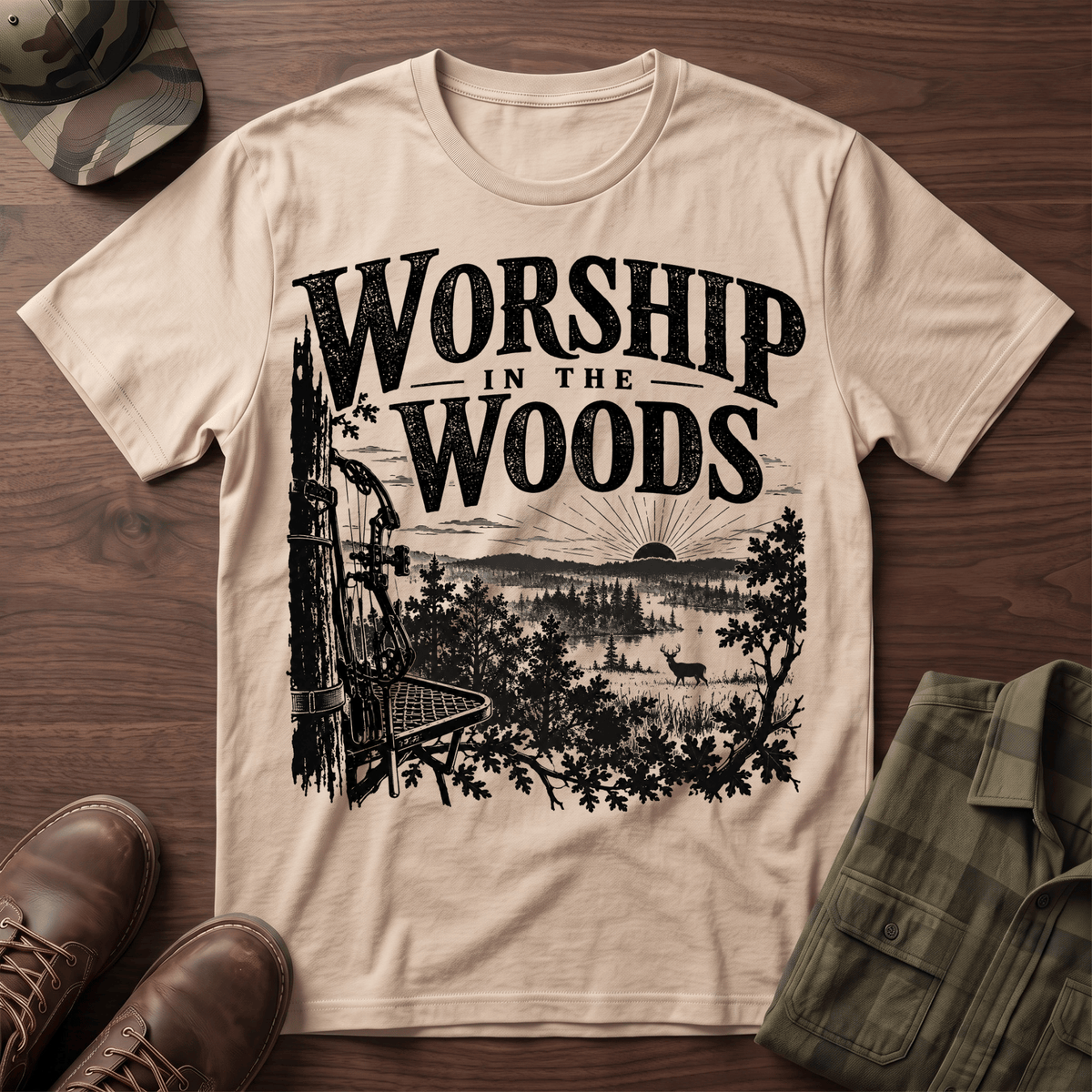 Worship in Woods T-Shirt