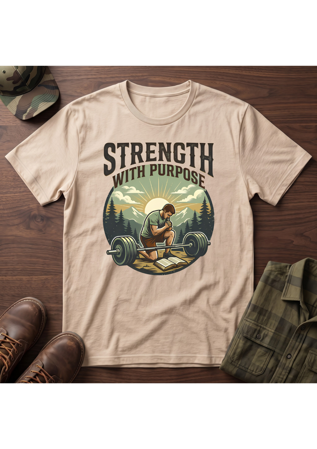 Strength Purpose Prayer T-Shirt