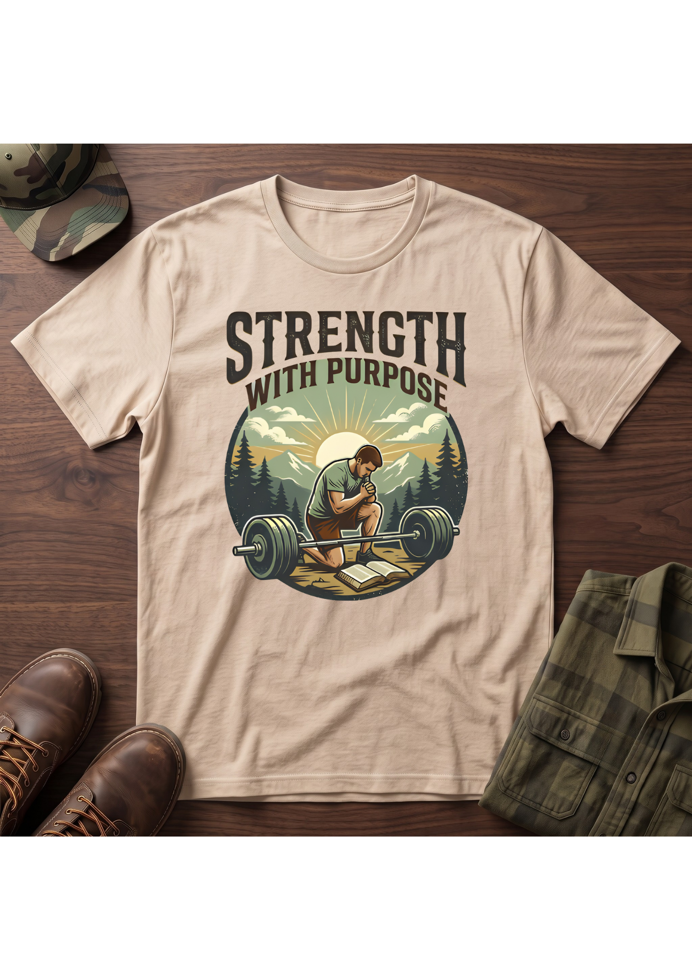 Strength Purpose Prayer T-Shirt