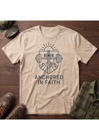 Anchored in Faith  Minimalist T-Shirt