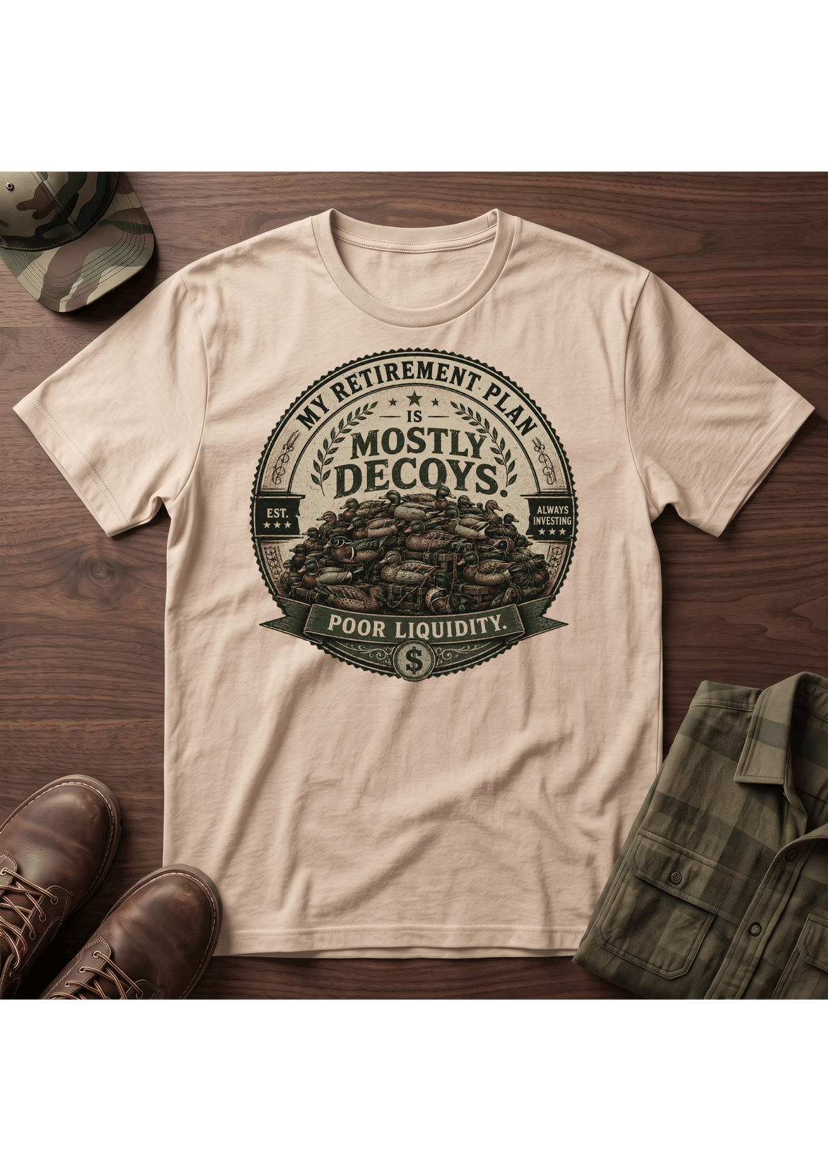 Decoy Retire T-SHIRT