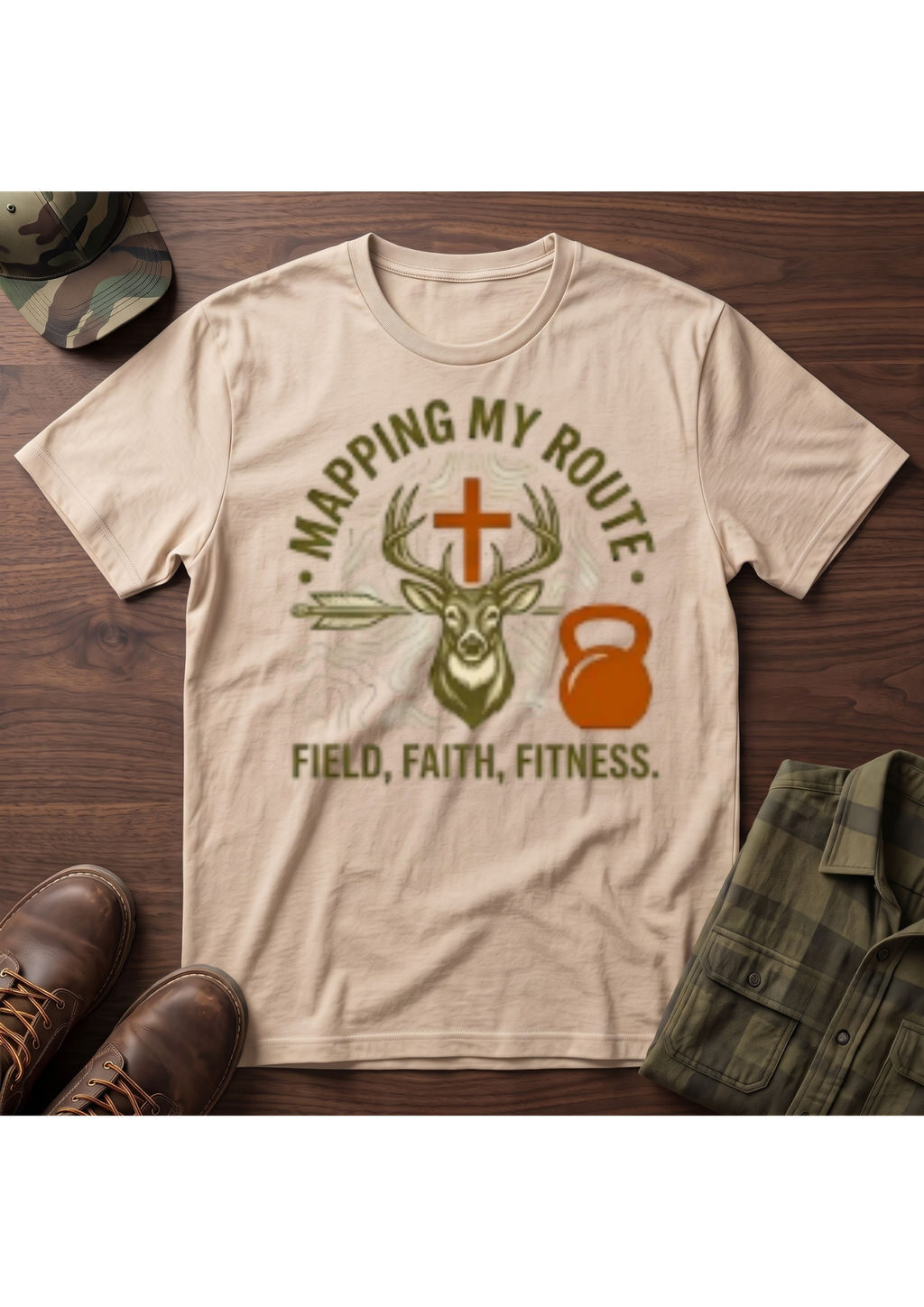Mapping My Route T-Shirt