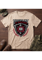 Discipline is Worship Shield T-Shirt