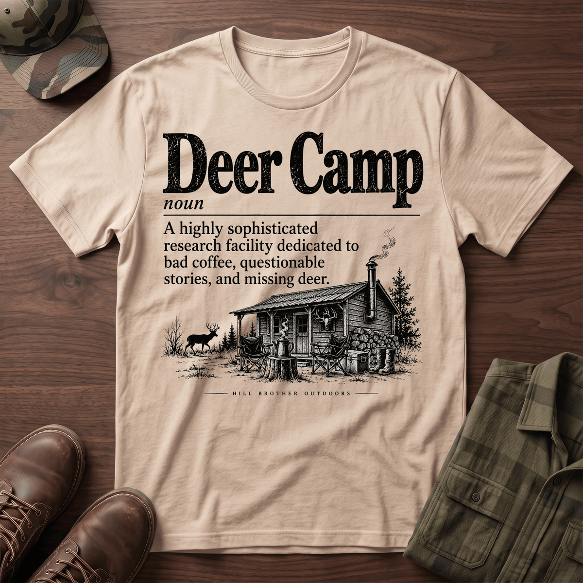 Deer Camp Definition T-Shirt