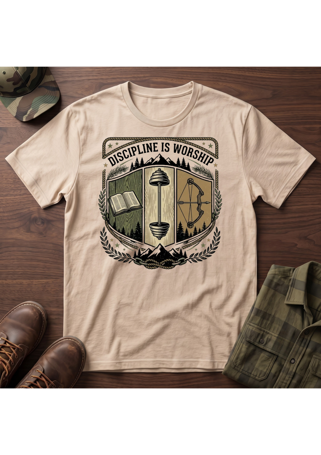 Train Pray Repeat T-Shirt
