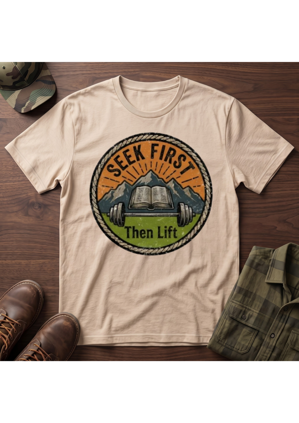 Seek First, Lift T-Shirt
