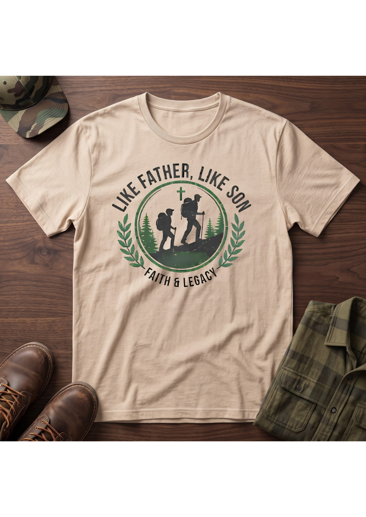 Outdoors Father Son T-Shirt