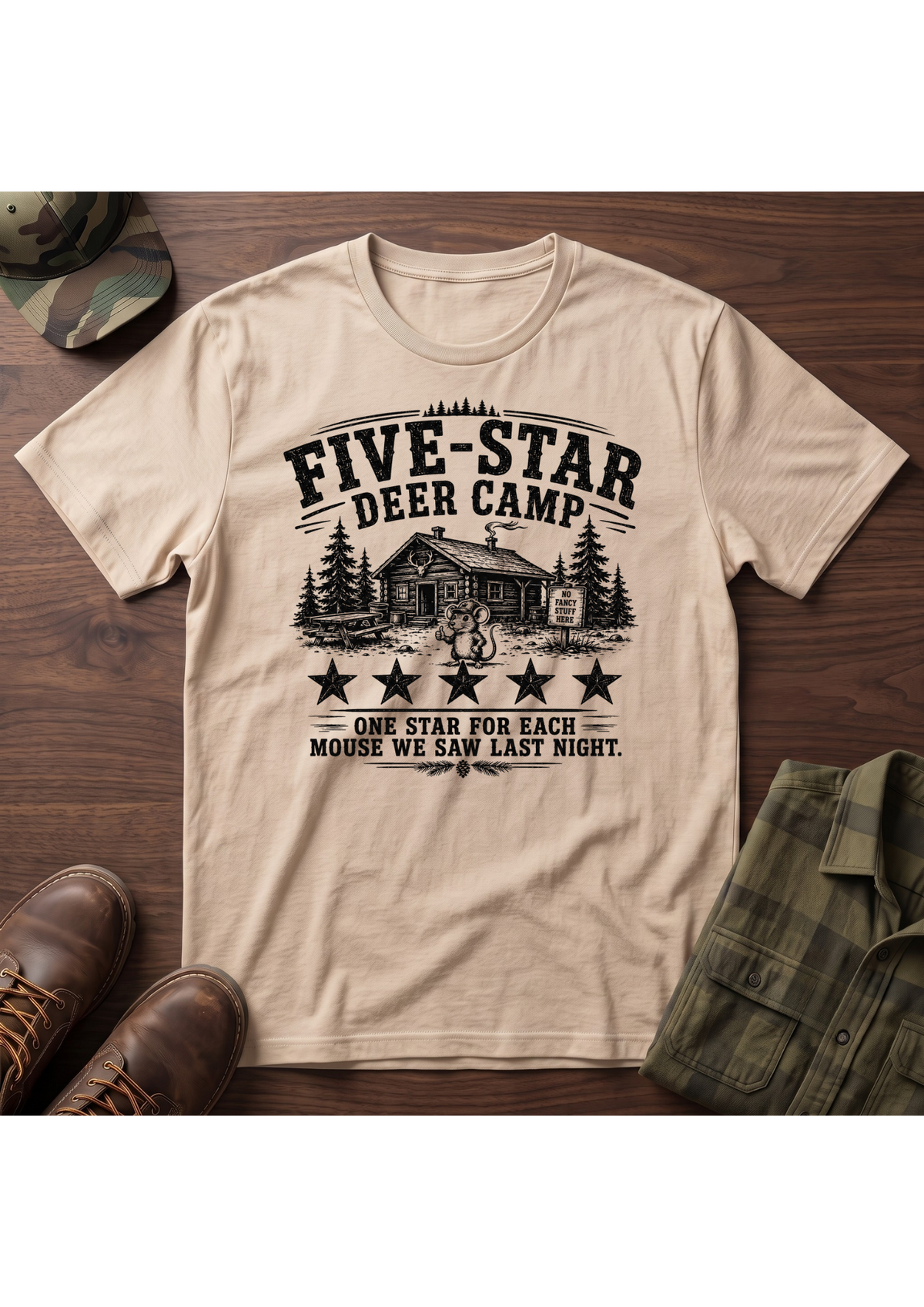 Deer Camp Rating T-SHIRT