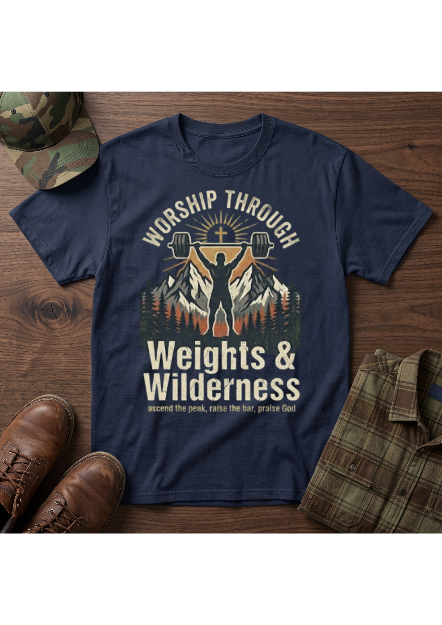 Worship Weights Wilderness T-Shirt