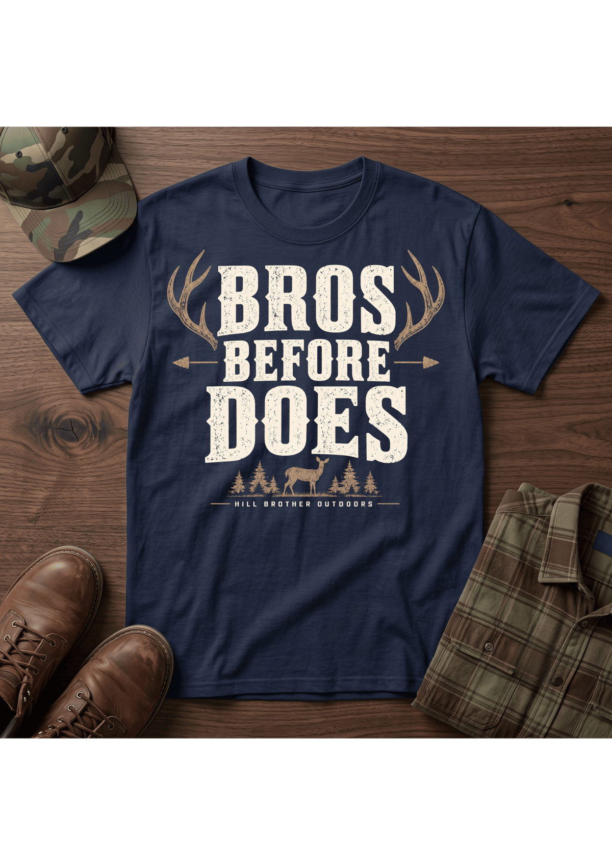 Bros Before Does  T-Shirt
