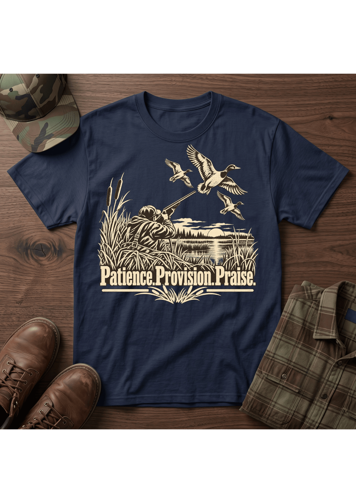 Waterfowl Hunting P3 T-SHIRT