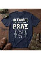 Favorite Place to Pray T-Shirt