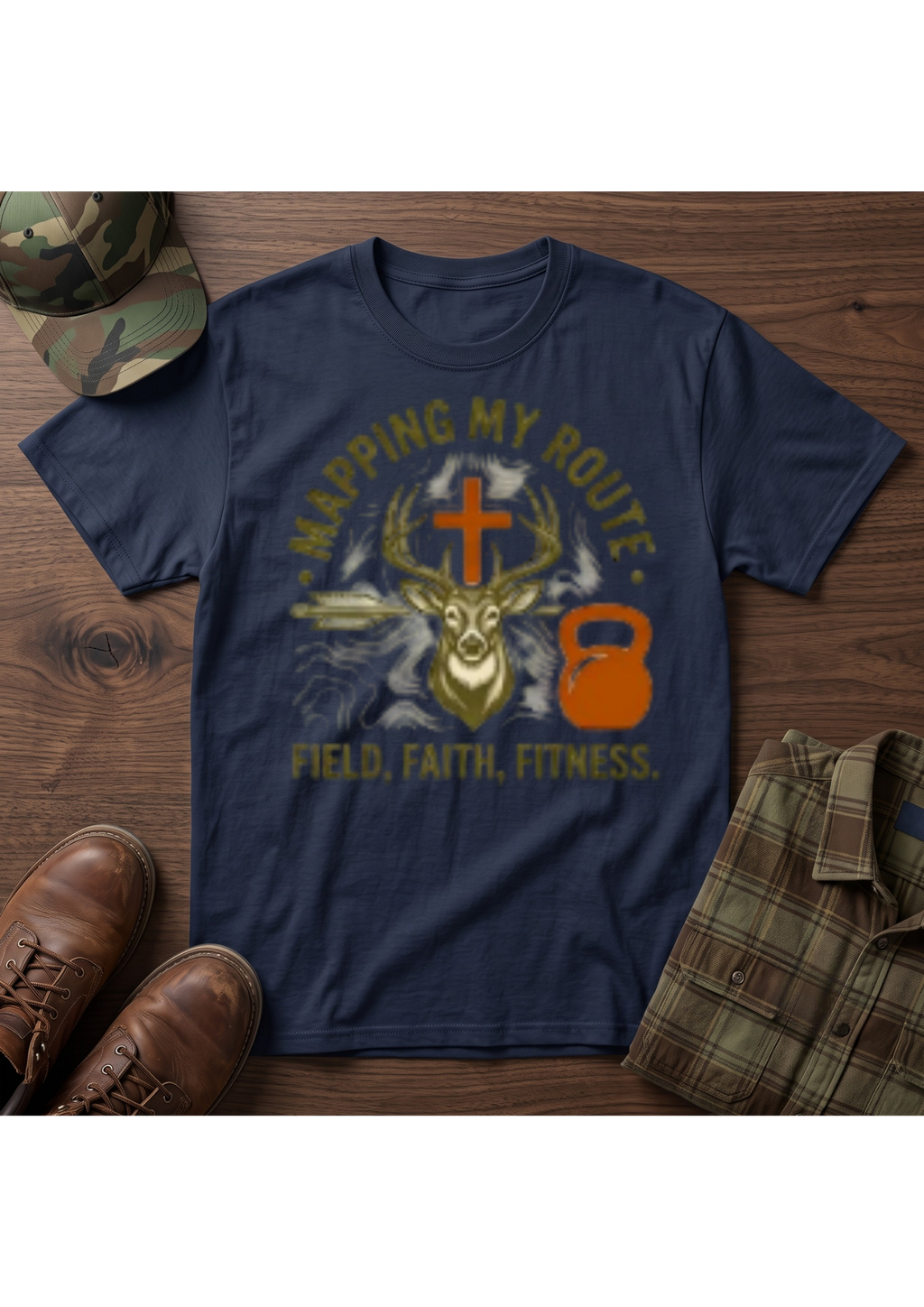 Mapping My Route T-Shirt