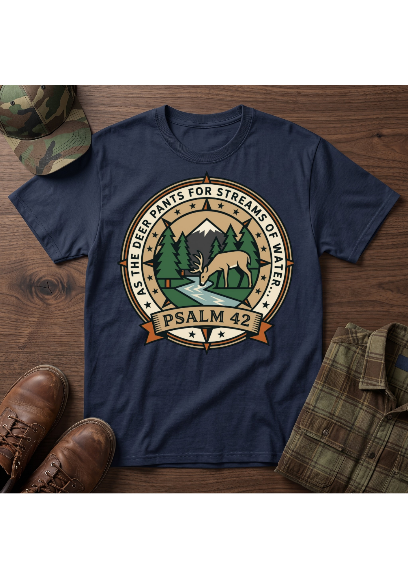 Psalm 42 Badge T-Shirt
