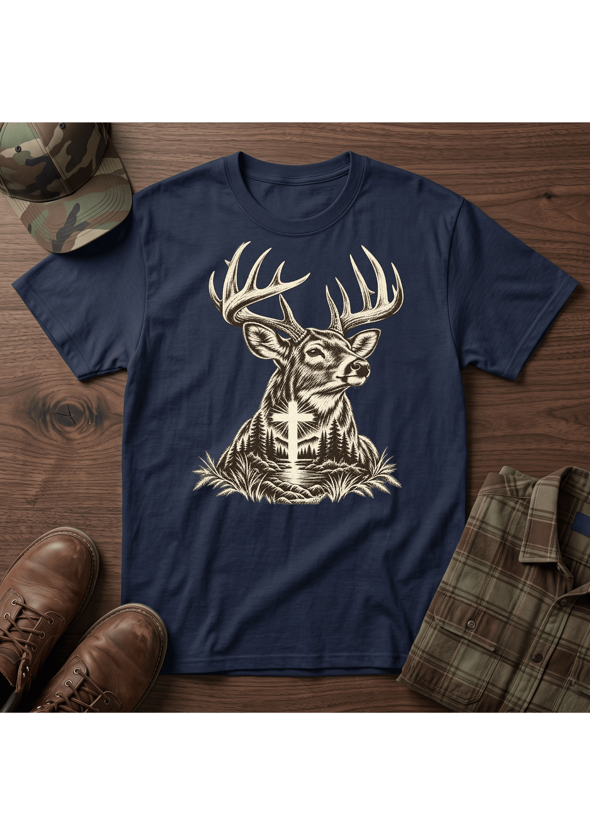 Buck Cross T-Shirt