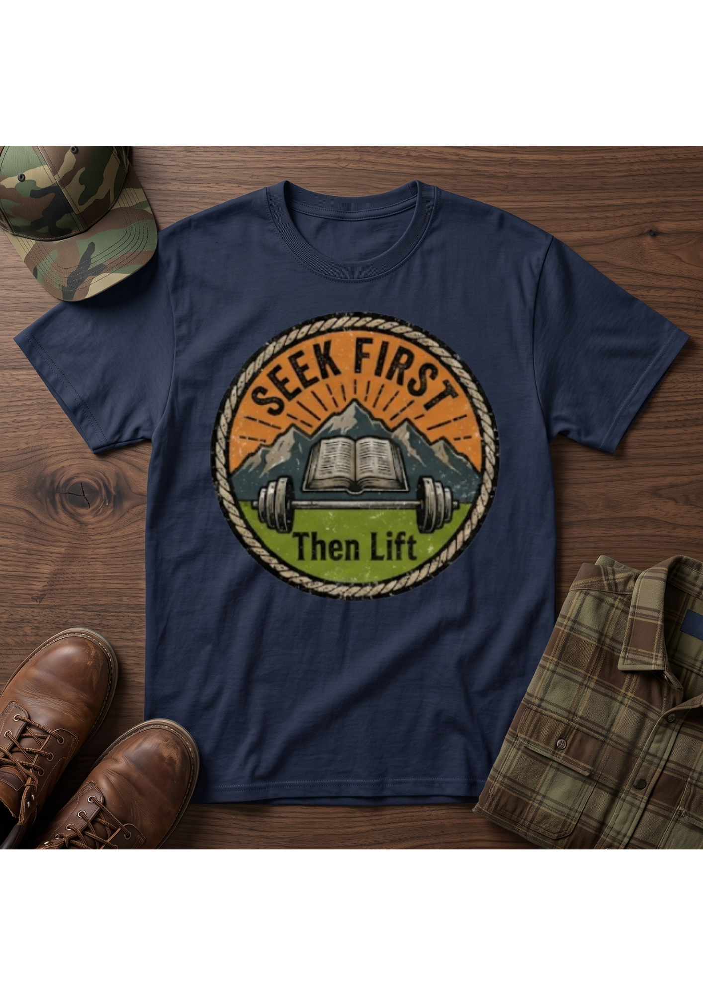 Seek First, Lift T-Shirt