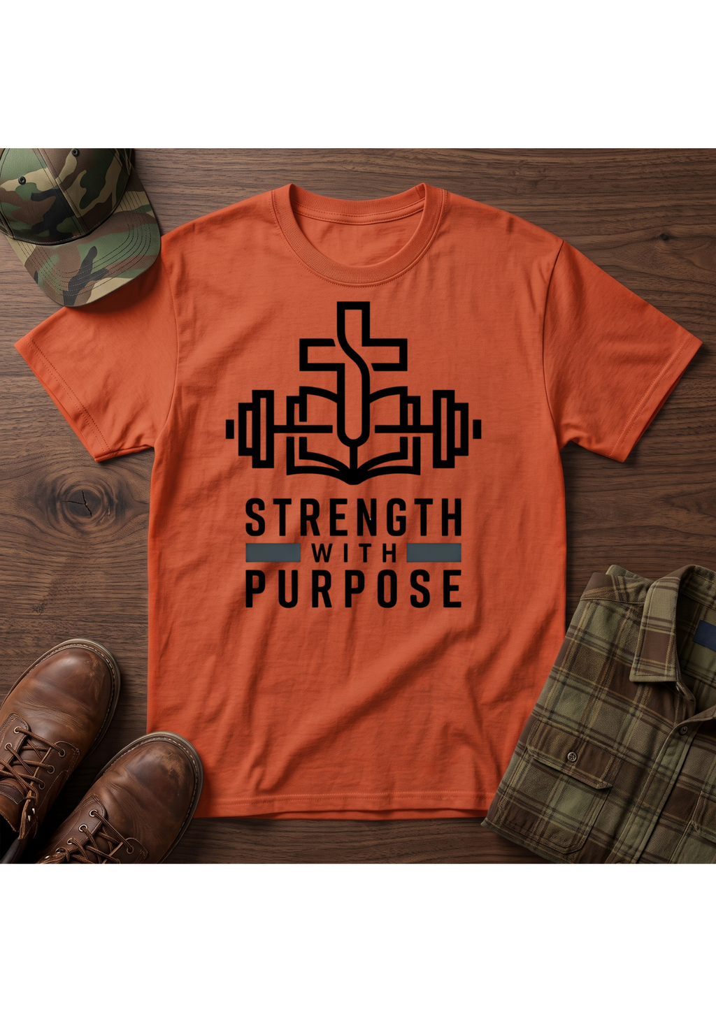 Strength Purpose Minimalist T-Shirt