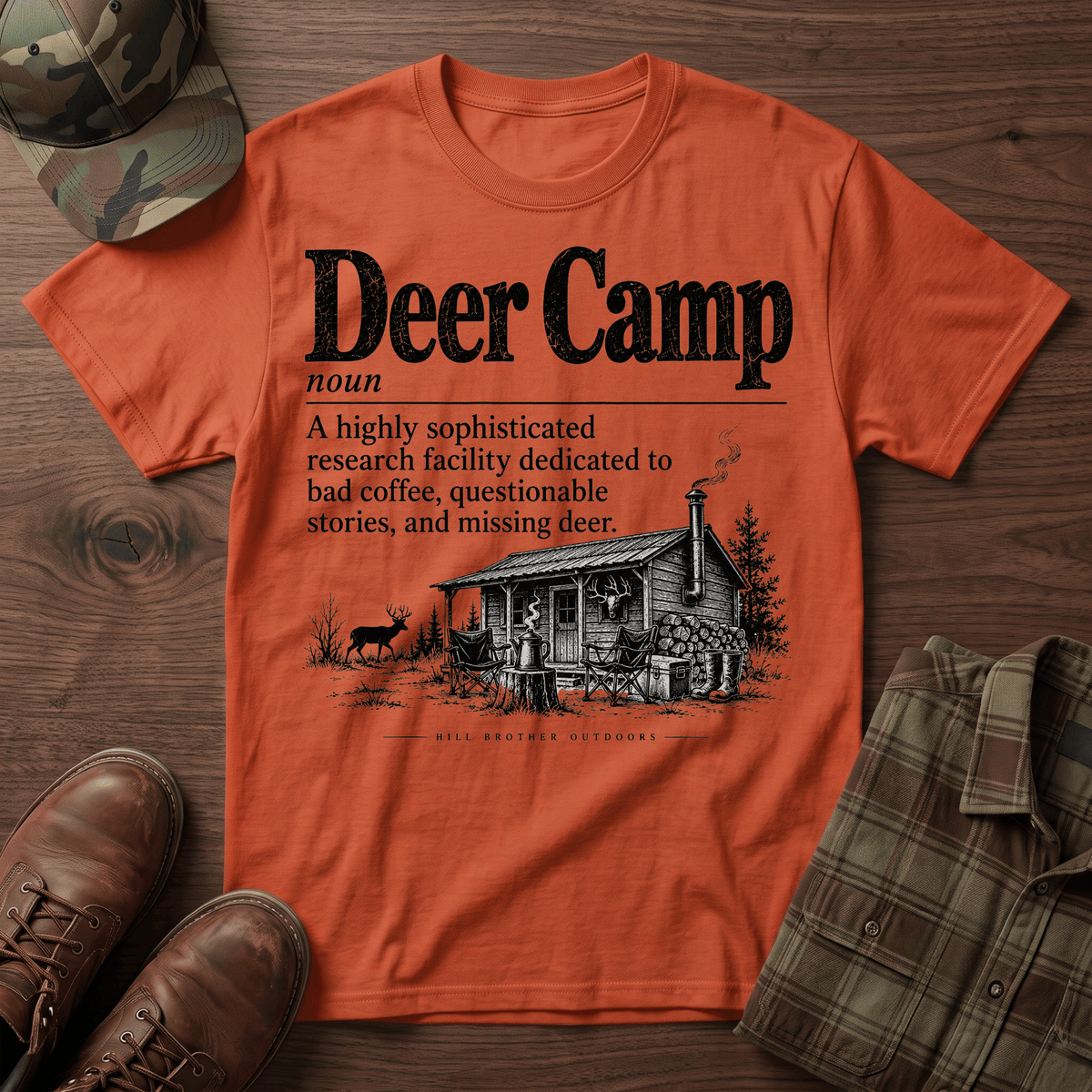 Deer Camp Definition T-Shirt