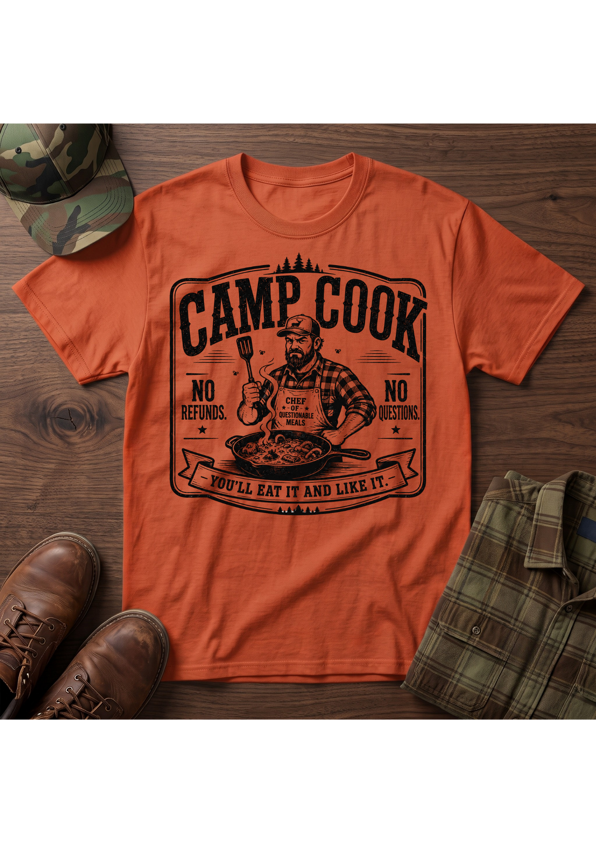Camp Cook T-SHIRT