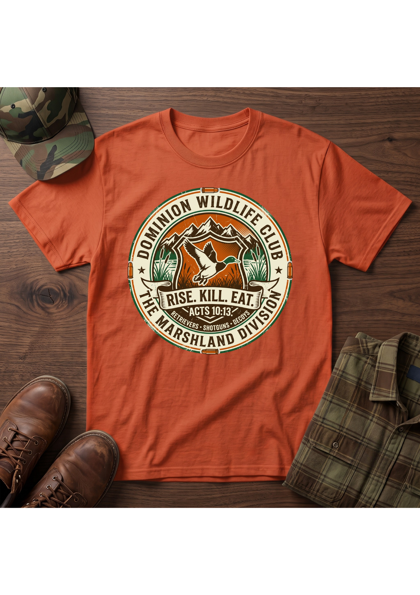 RKE Waterfowl Badge T-Shirt