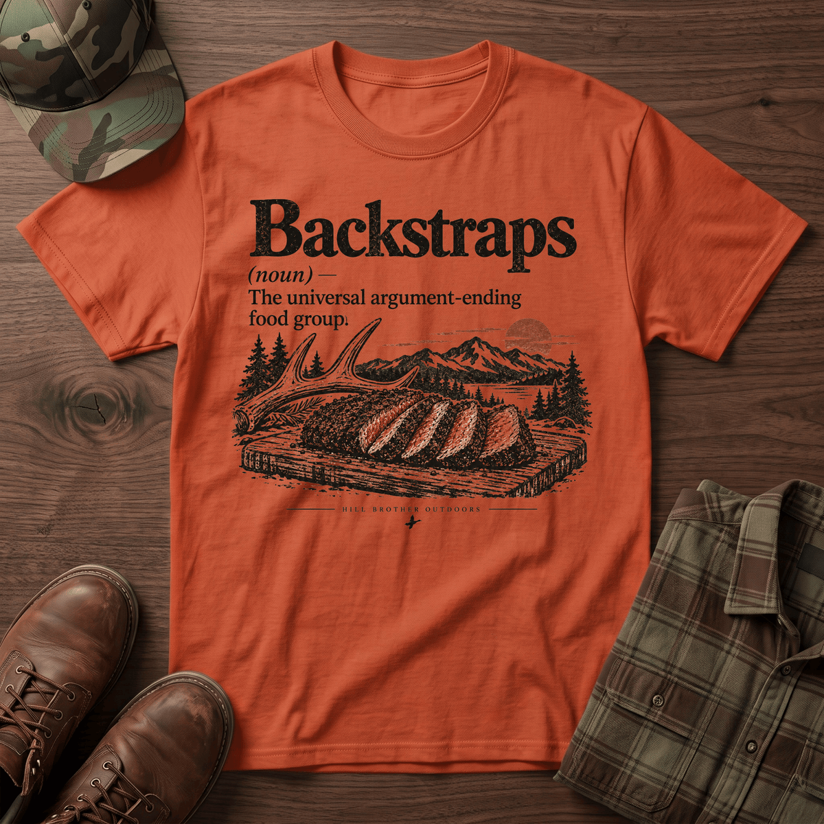 Backstraps Definition T-Shirt