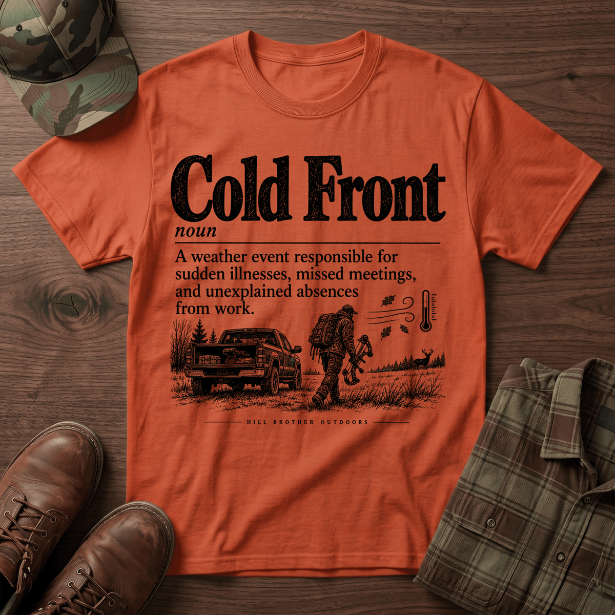 Cold Front Definition T-Shirt