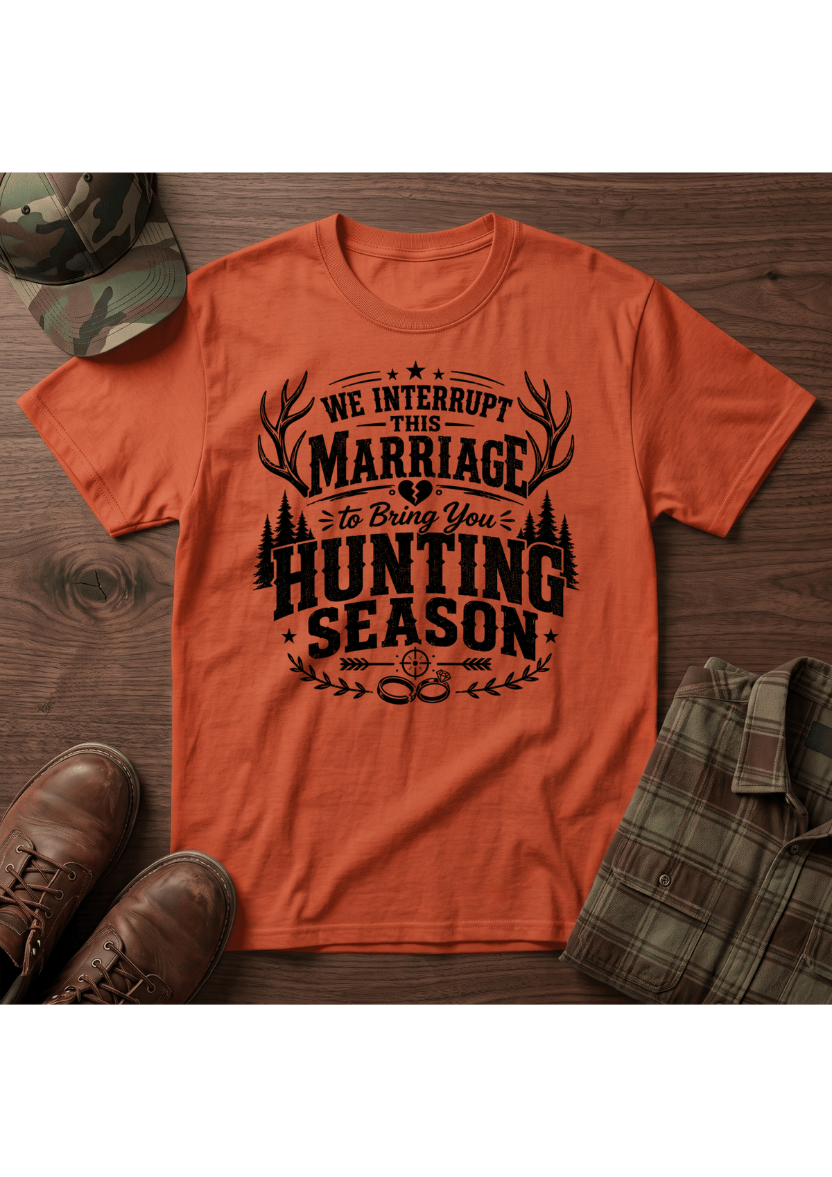 Hunting Marriage T-SHIRT