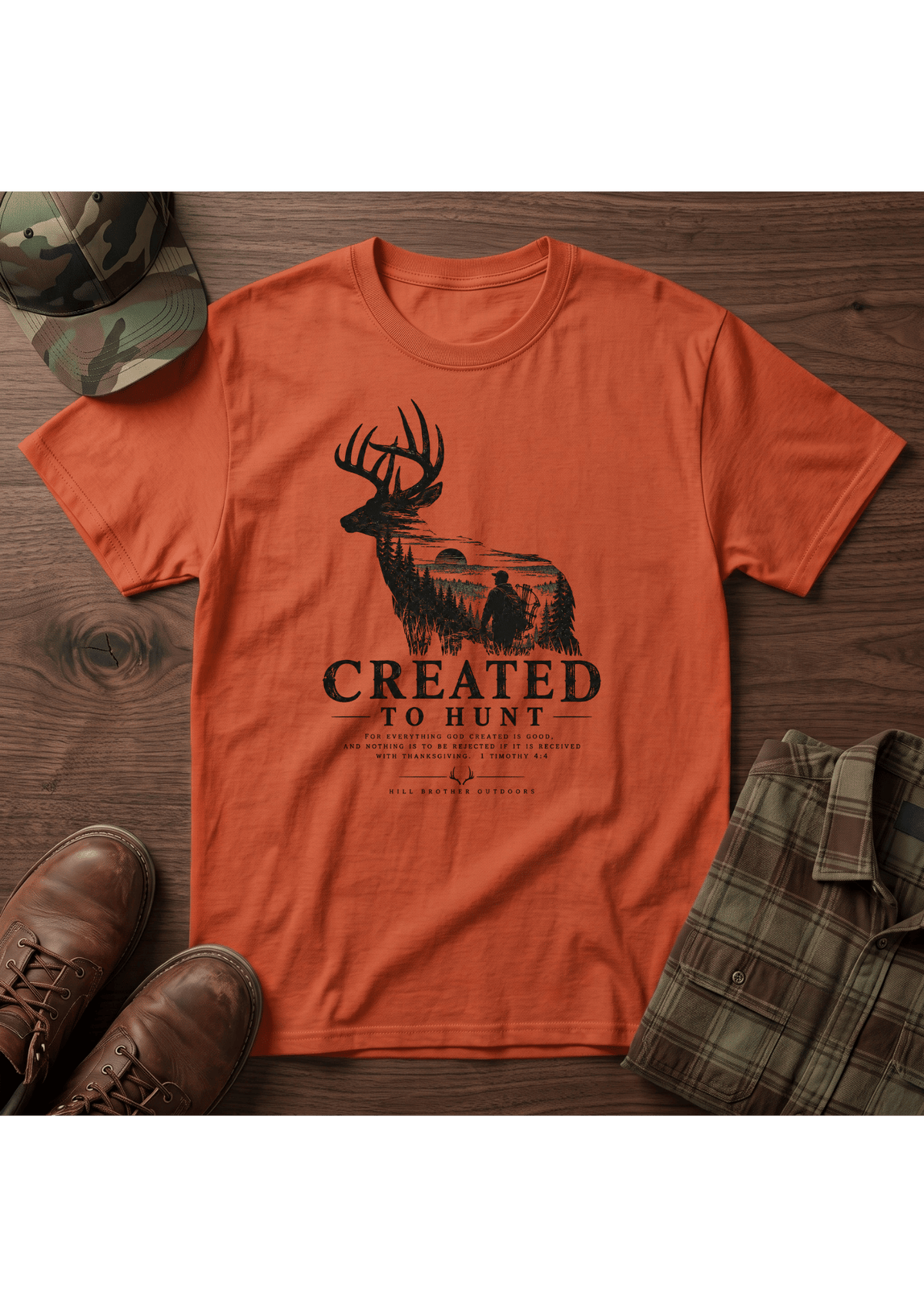 Created to Hunt T-SHIRT