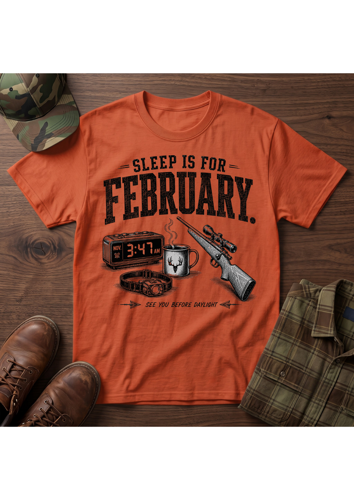 Sleep February T-SHIRT