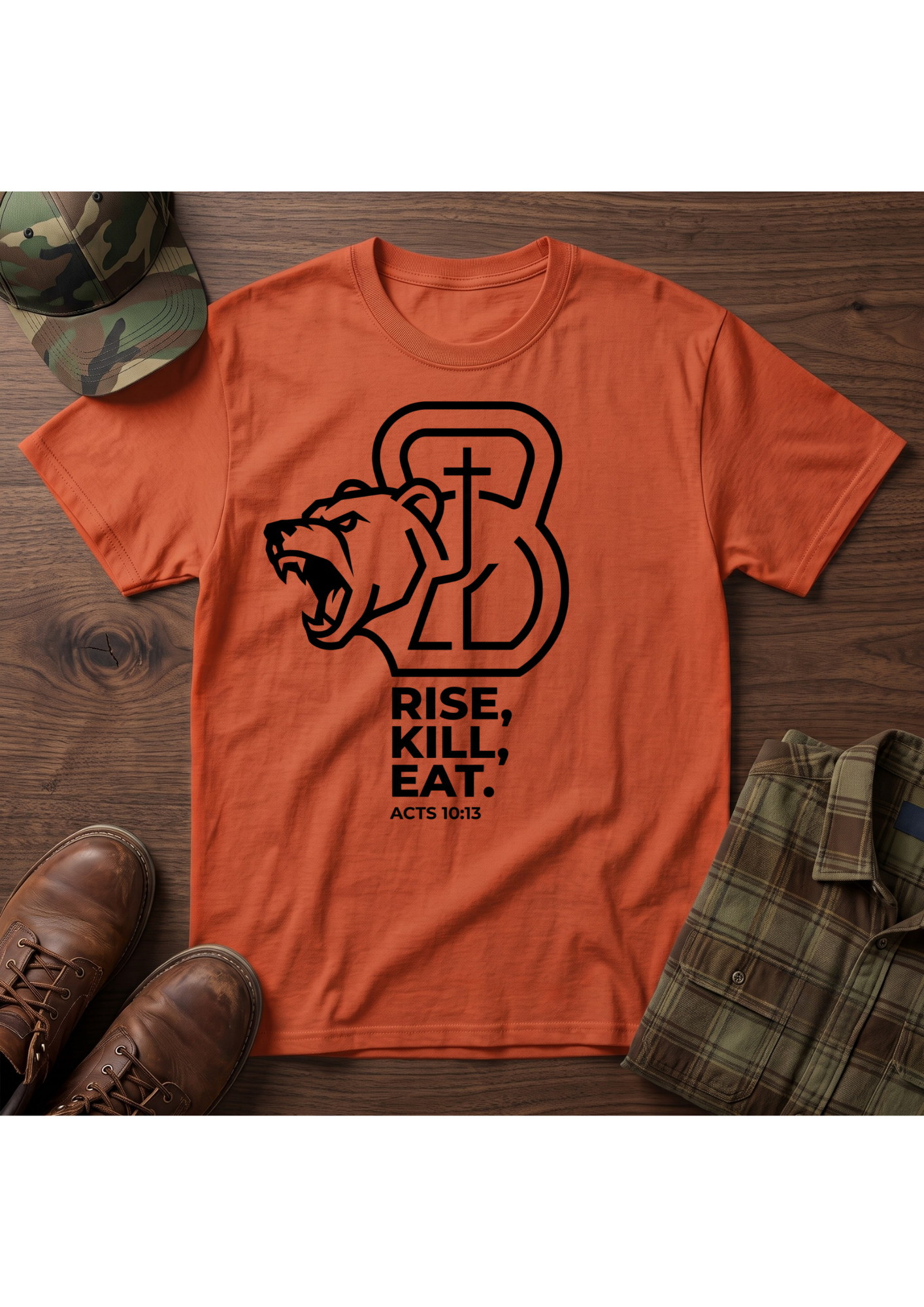 RKE Cross, Bear KB T-Shirt