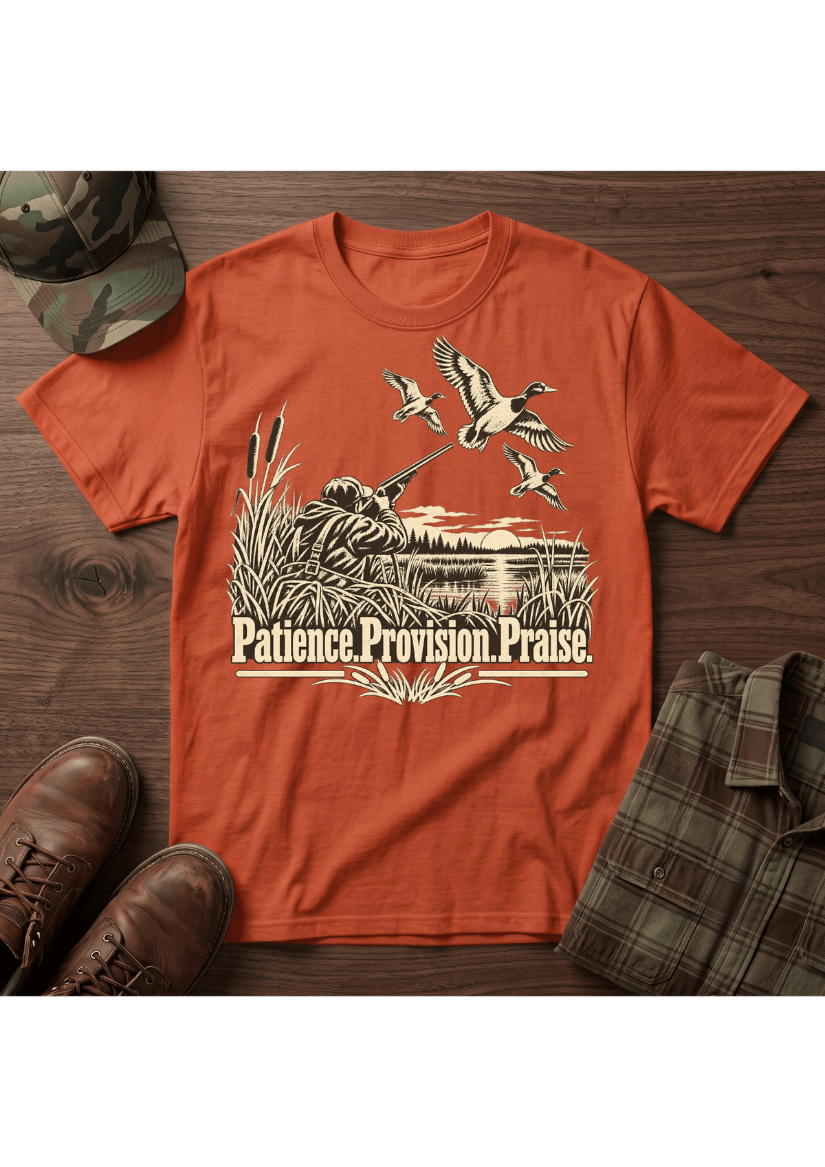 Waterfowl Hunting P3 T-SHIRT