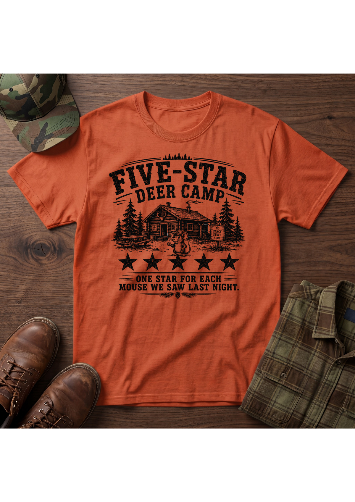 Deer Camp Rating T-SHIRT