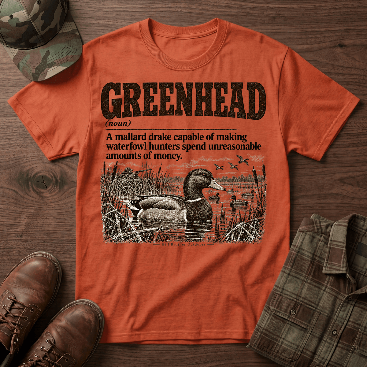 Greenhead Definition T-Shirt