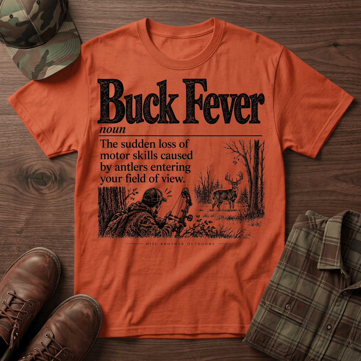 Buck Fever Definition T-Shirt