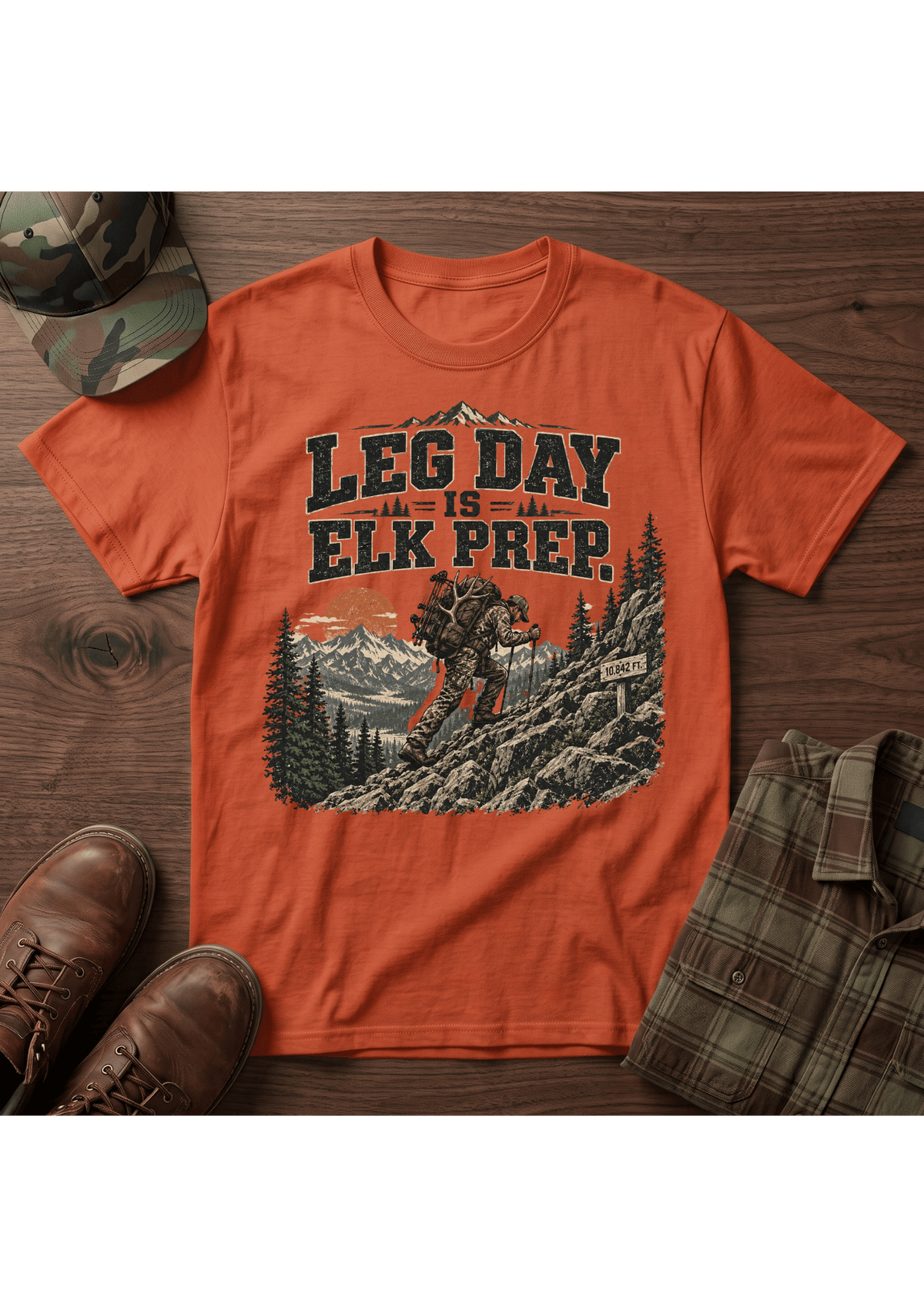 Leg Day Elk T-SHIRT