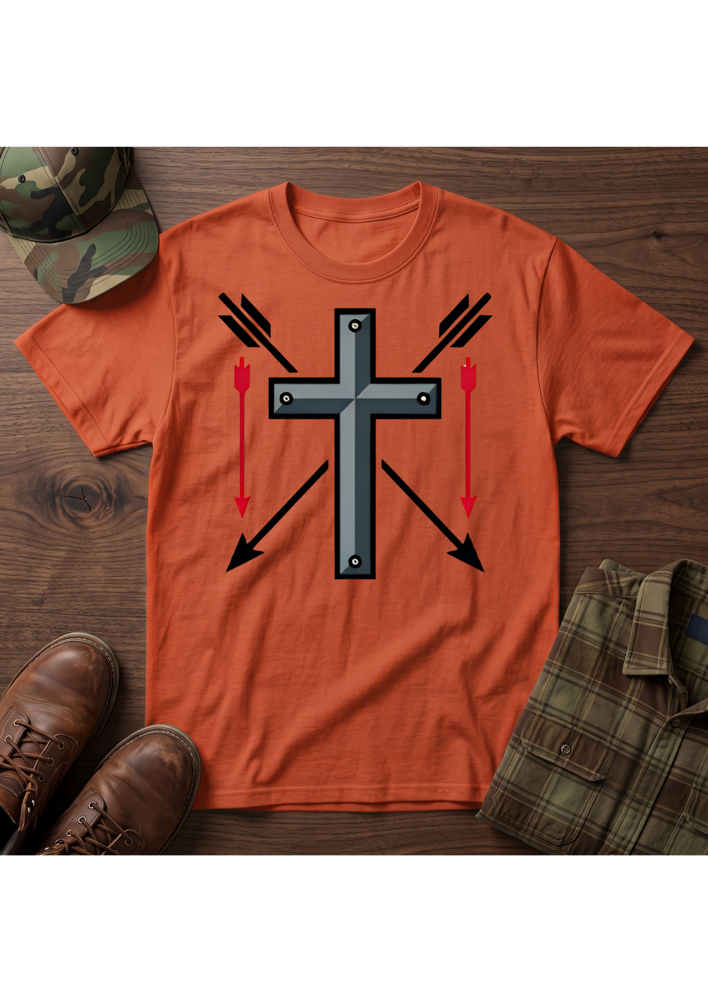 Cross and Arrows T-Shirt