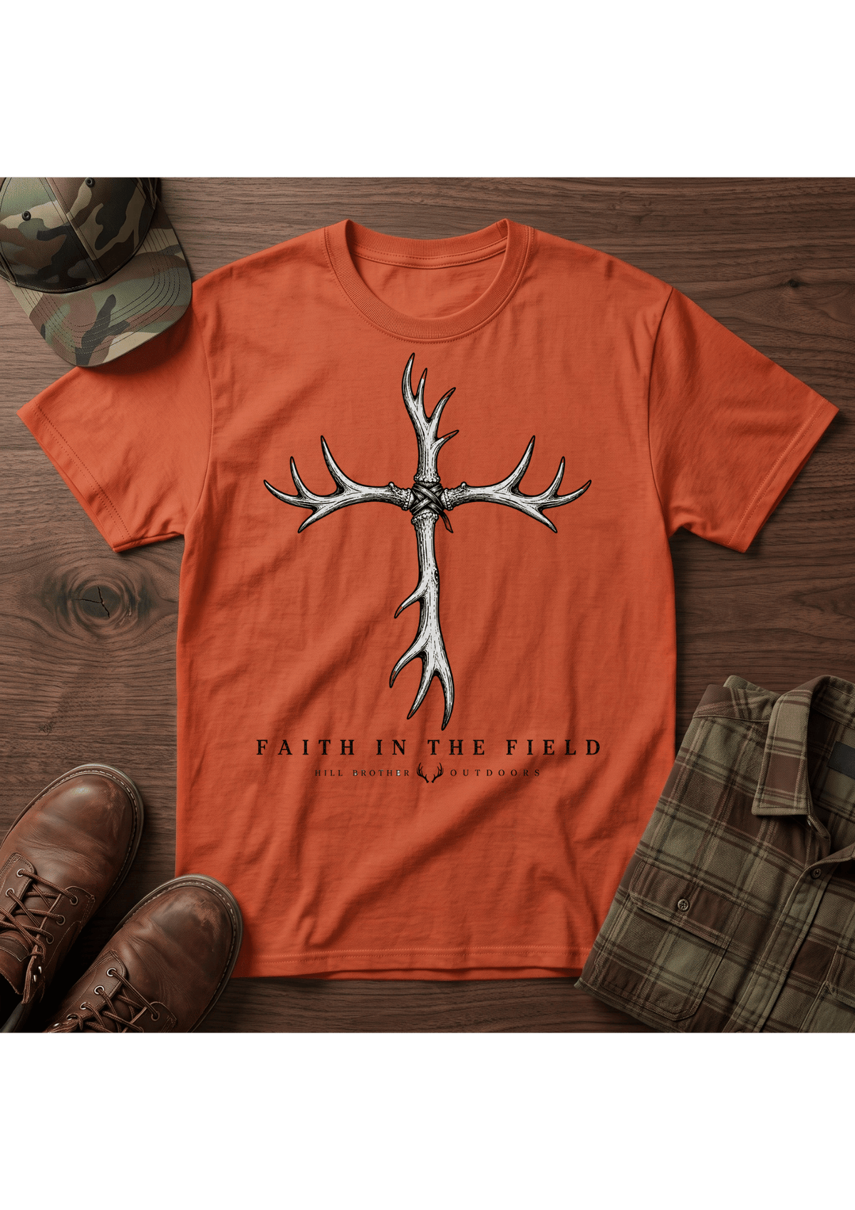 Antler Cross T-SHIRT
